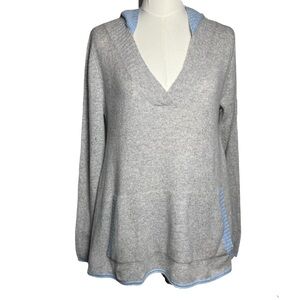 Vintage 100% Cashmere Hoodie by Jane Ann Westfahl Lagenlook